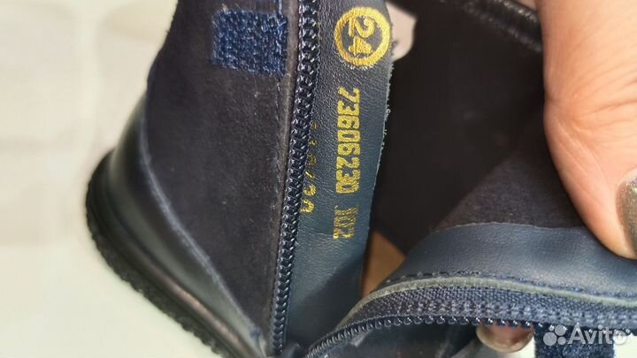 Полусапожки для девочки Kickers