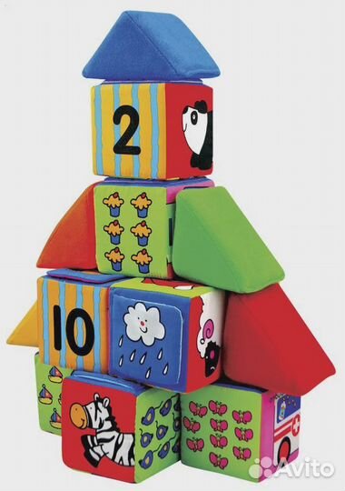 Мягкие кубики K'S Kids 