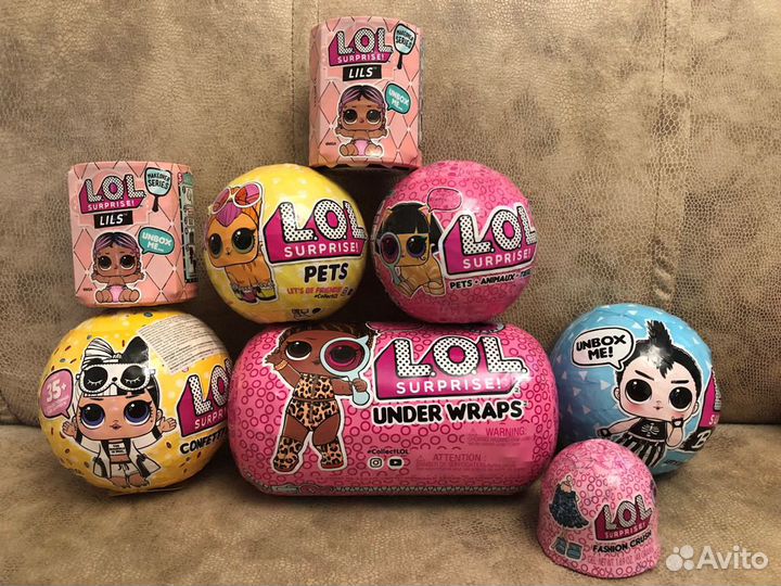 Кукла лол оригинал большая маленькая