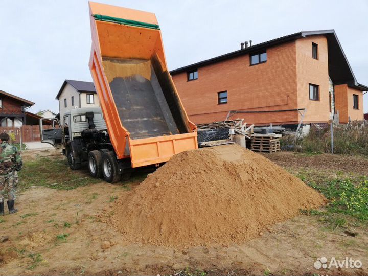 Песок напрямую с карьера