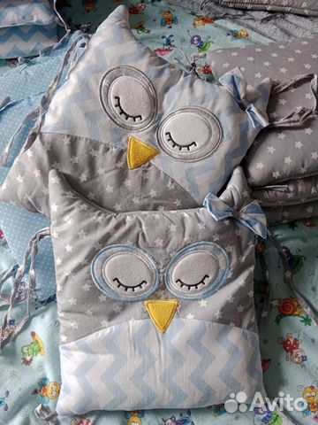 Бортики в кроватку