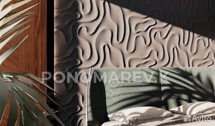 Декоративная гипсовая панель