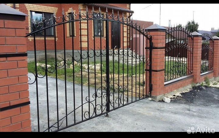 Забор кованый. Под ключ. От производителя