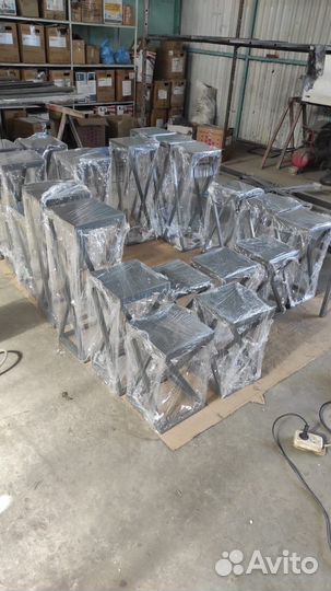 Мебель лофт на заказ. Порошковый окрас