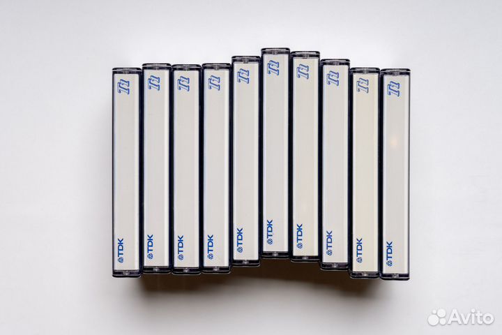 Аудиокассеты TDK и Konica под перезапись