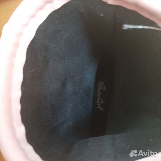 Детские резиновые сапожки утепленные