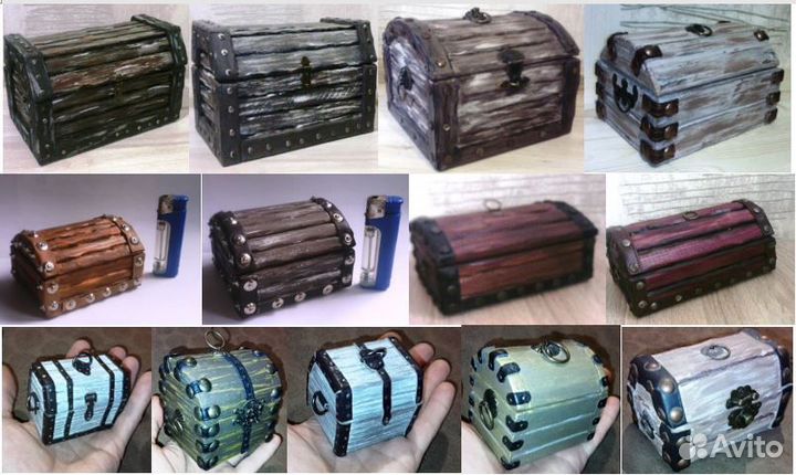 Сундук, сундучек из дерева (ручная работа)