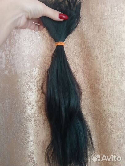 Волосы для наращивания 50 см бу