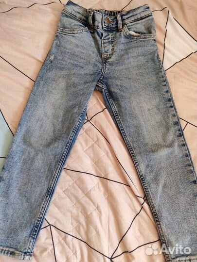 Джинсы для мальчика 110 размер