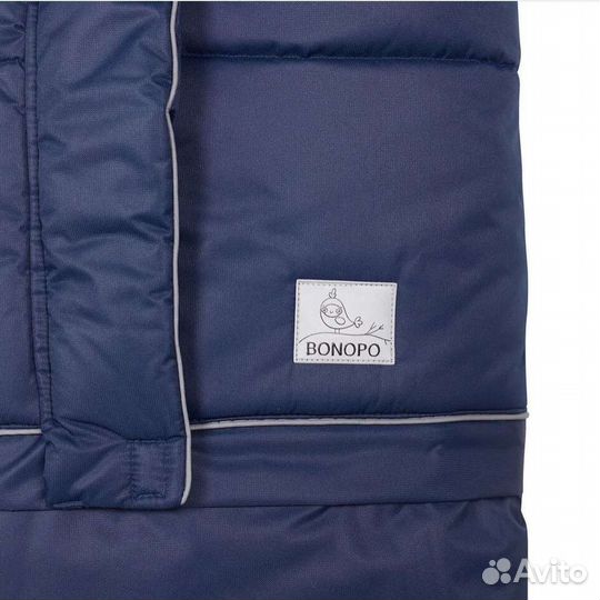 Зимний конверт в коляску на овчине