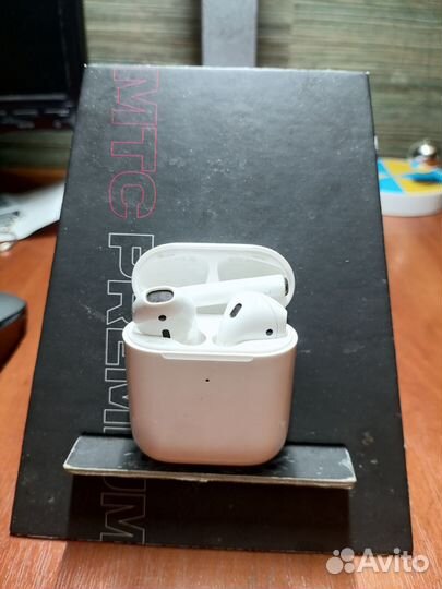 Беспроводные наушники apple airpods 2