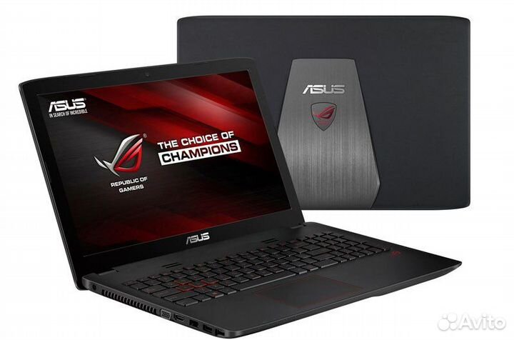 Игрвой ноутбук asus gl552vw