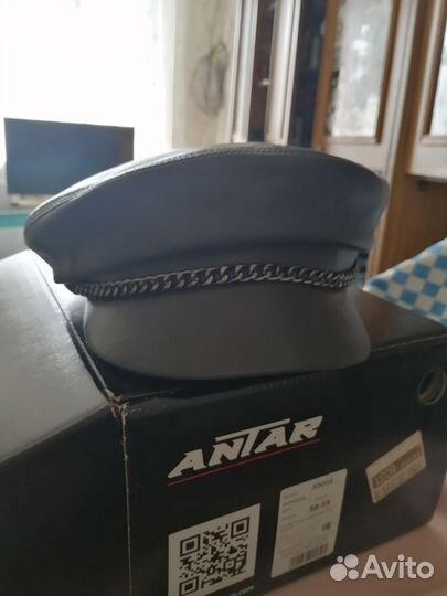 Кепка кожаная женская из натуральной кожи