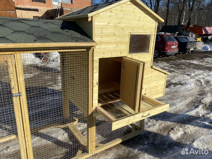 Курятник зимний на 15 кур