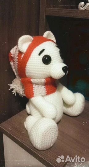 Сова 1) Пряжа Ализе плюшевая 2) детская навинка