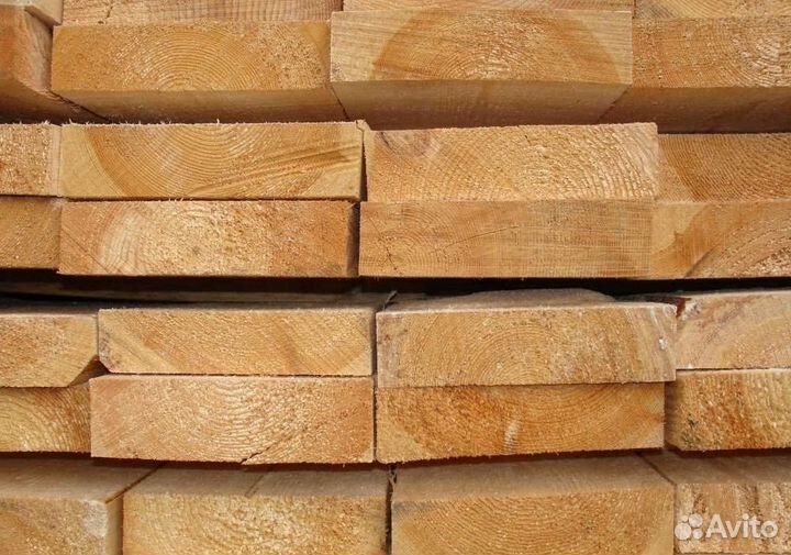 Доска обрезная естественной влажности
