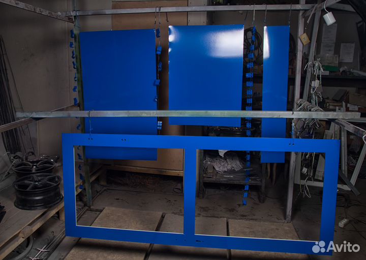 Порошковая покраска и пескоструйная обработка