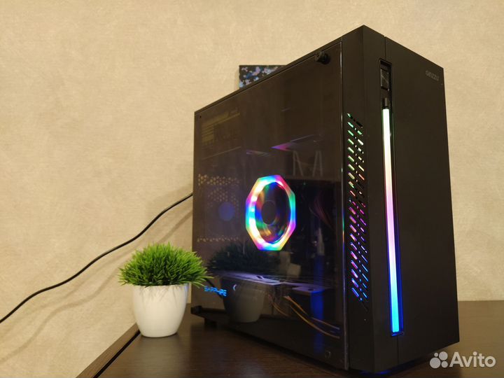 Игровой пк 8/16 ядер/ озу 16/SSD 512/RX570