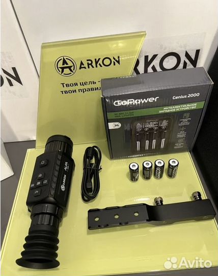 Тепловизионный прицел Arkon Alfa ST19+ крепление