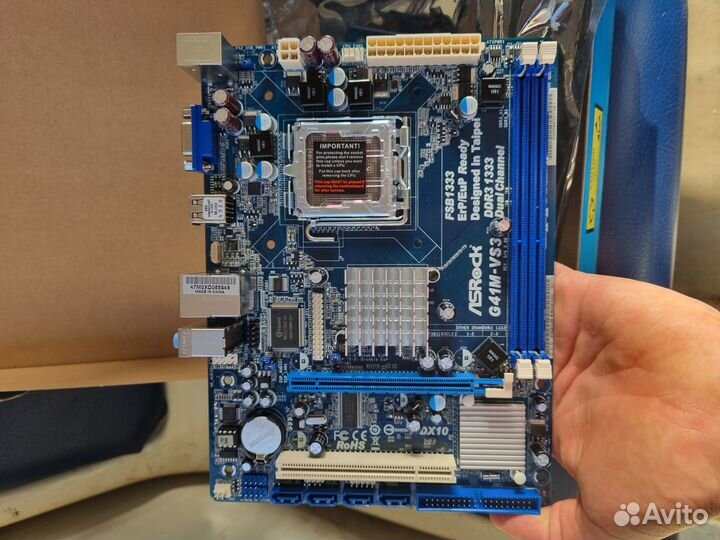 Продам материнскую плату ASRock G41M