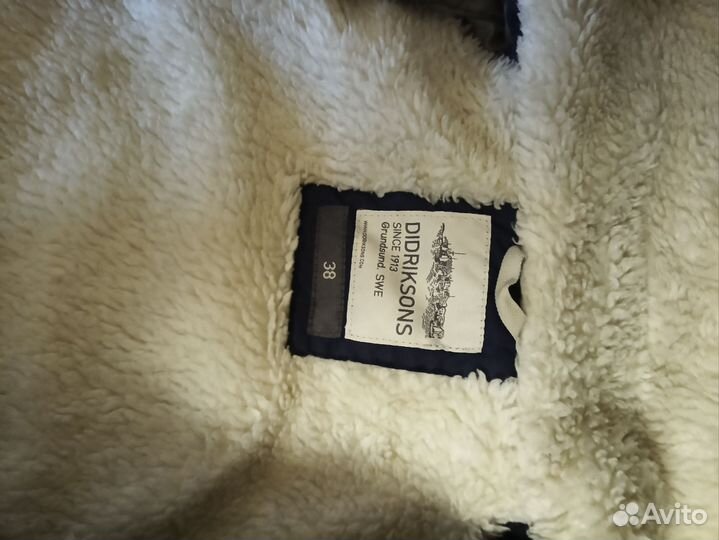 Куртка парка женская 38 didriksons демисезонная