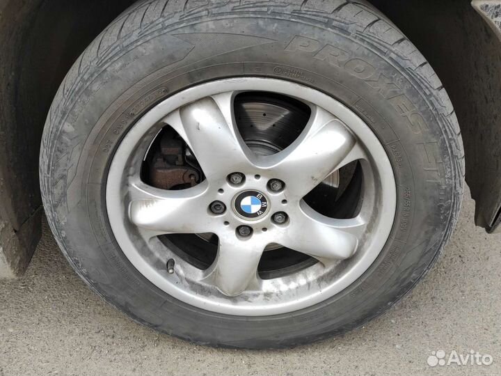 Колеса r18 bmw e53 58 stile и резина лето toyo