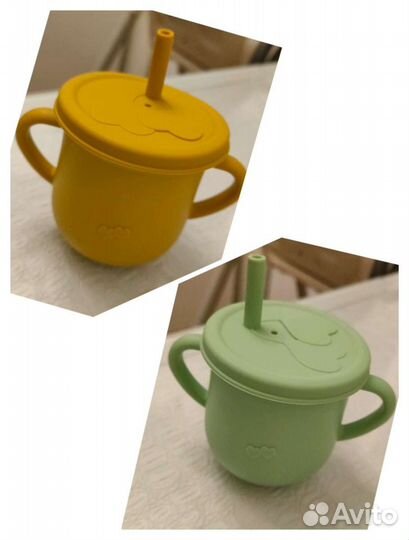 Кружка новая из пищевого силикона