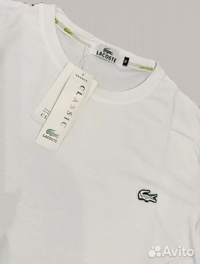 Футболка lacoste 3 XL c биркой