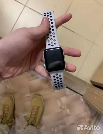 Apple watch nike + S4 44 mm silver