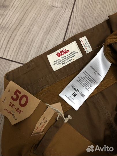 Брюки fjallraven Fjallraven KEB trousers р-50