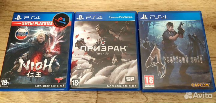 Игры для приставок ps4
