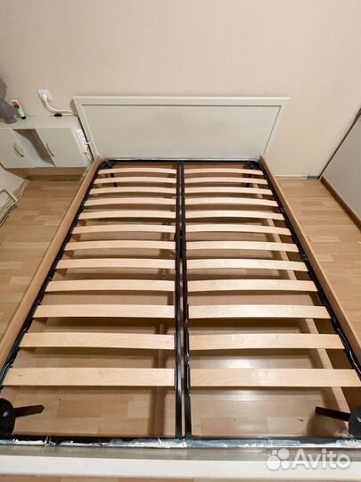 Кровать двухспальная 160 200 без матраса бу