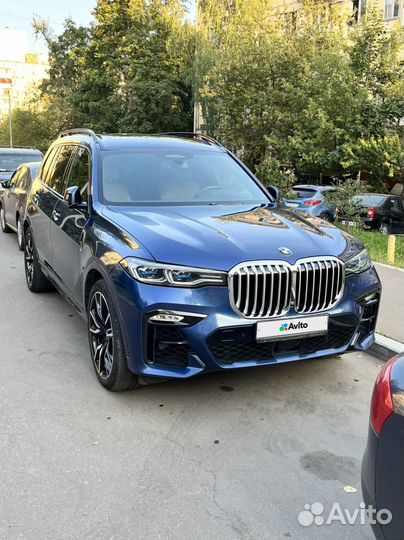 BMW X7 3.0 AT, 2019, 91 000 км