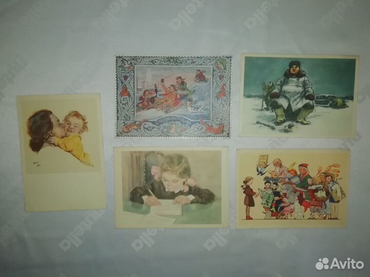 Открытки СССР редкие чистые