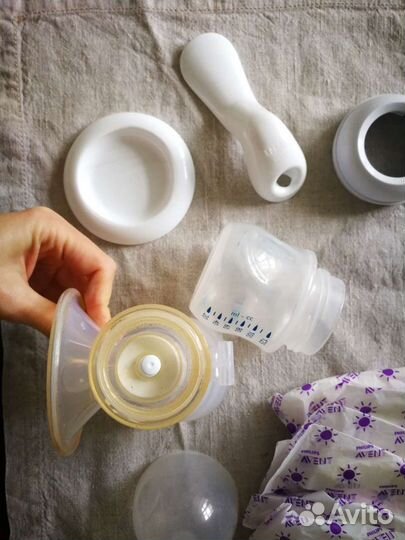 Молокоотсос philips avent ручной