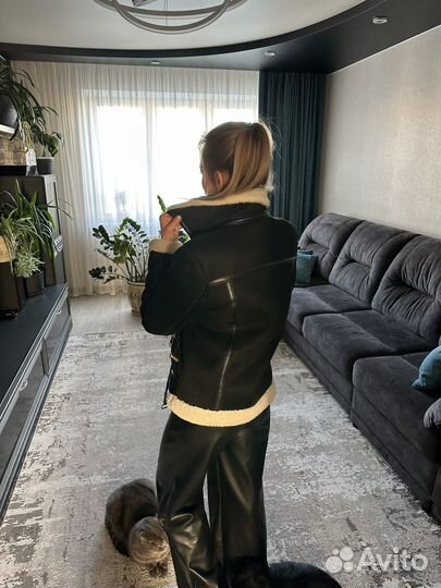 Дубленка женская 44 размер