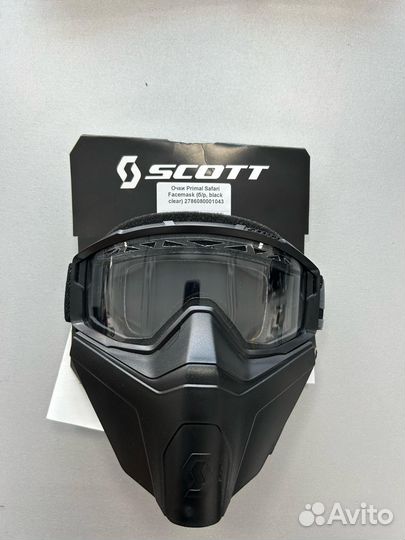 Снегоходные очки Scott Primal Safari Facemask