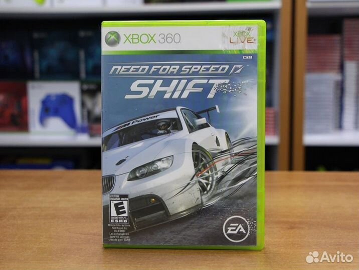 NFS Shift (Xbox 360, рус, бу)