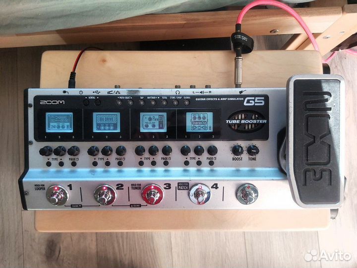Гитарный процессор zoom g5