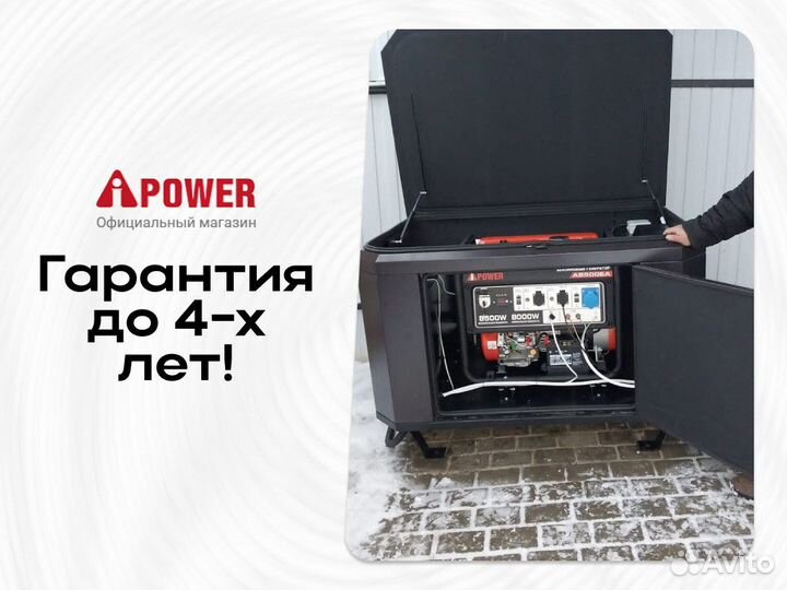 Тихий всепогодный кожух, контейнер для генератора