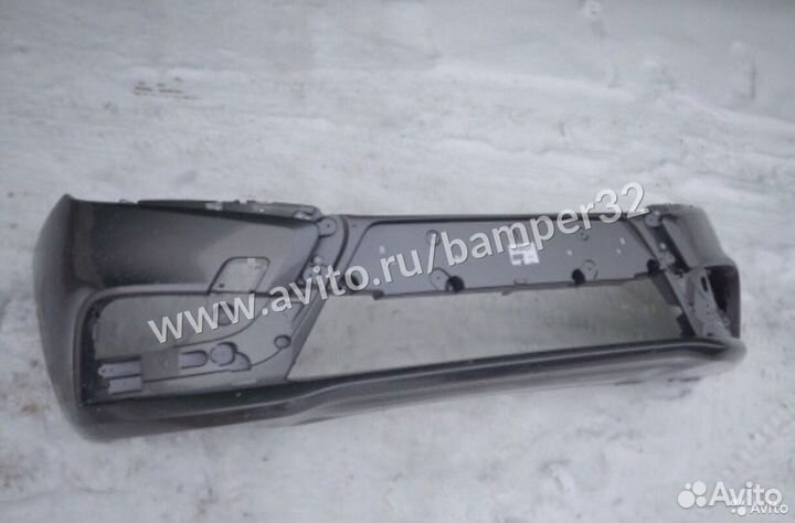 Бампер на Лада Веста передний в цвет Плутон 606