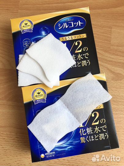 Косметические пафы силкот Silcot