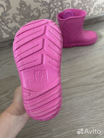 Детские резиновые сапоги