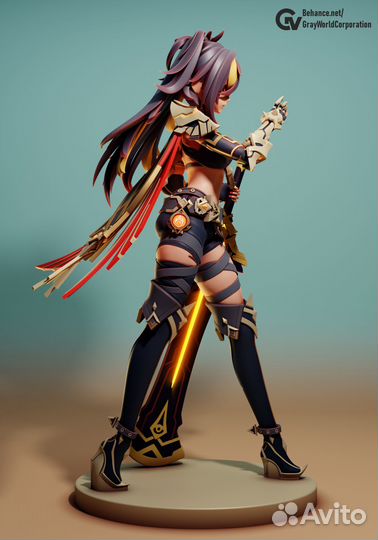 3D фигурка Dehya (Genshin)