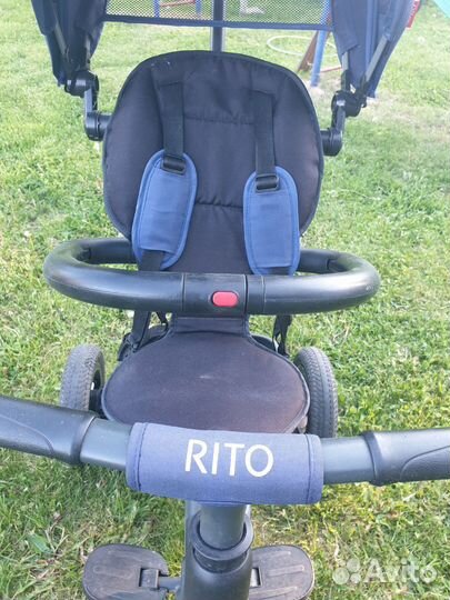 Трехколесный велосипед-коляска складной QPlay rito