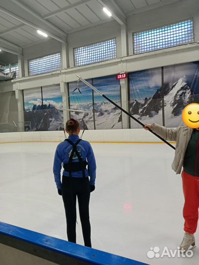 Лонжа для отработки прыжков в фигурном катании