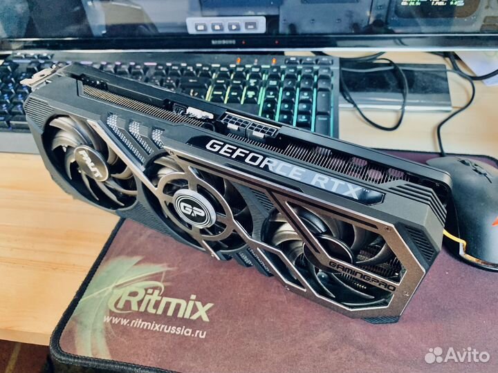 Видеокарта Palit GeForce RTX 3070 GamingPro