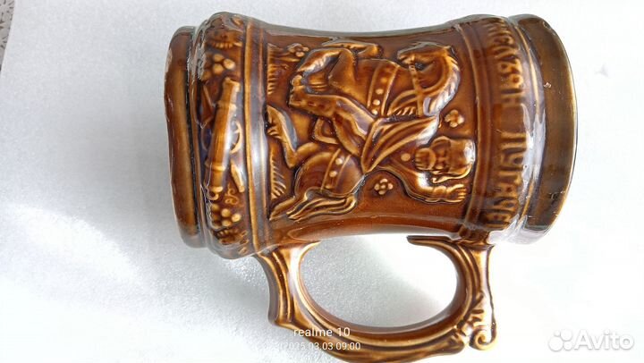 Кружка пивная Емельян Пугачёв СССР