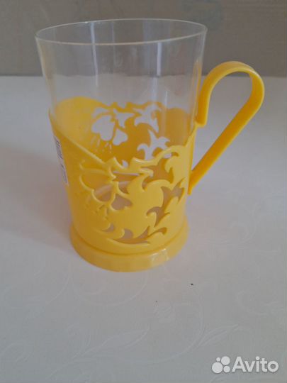 Стакан с подстаканником