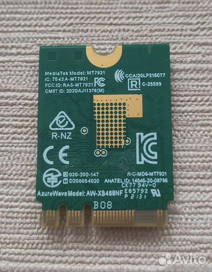 Сетевая карта MediaTek MT7921